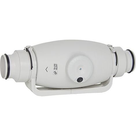 Ventilateur de conduit ultra-silencieux 150/180 m3/h 3 vitesses D 100 mm S&P (UNELVENT) 250454 (1/9)