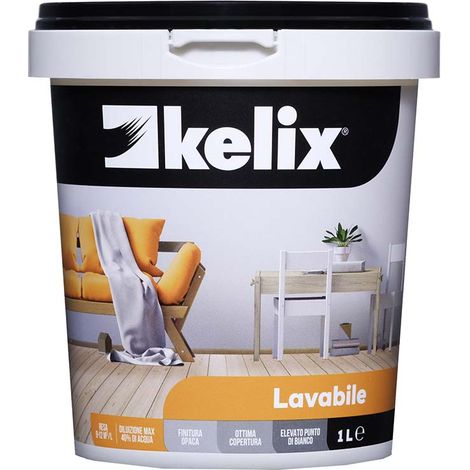 Idropittura kelix lavabile lt 1