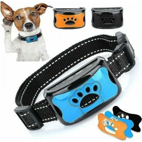3 In1 Collier anti-aboiement pour chien Dispositif d'aboiement excessif Sûr Inoffensif & Formation anti-aboiements sans cruauté (1/5)