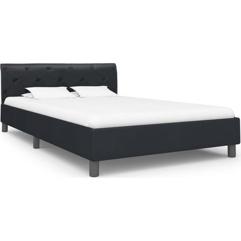 Maison Exclusive - Giroletto Nero in Similpelle 120x200 cm (1/5)