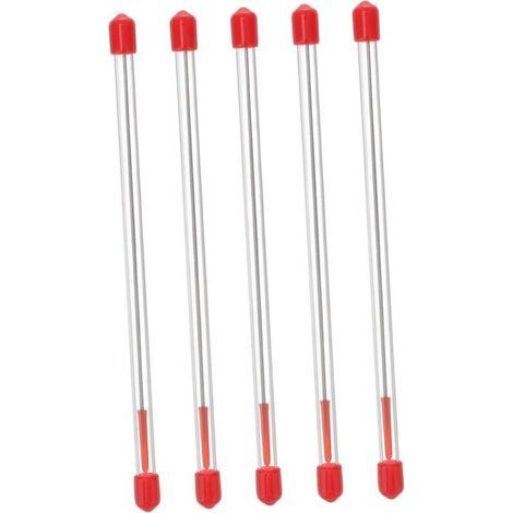 Aiguilles pour aérographe de 0,3 mm, lot de 5 aiguilles en acier inoxydable, accessoire de précision pour artistes, idéal pour la peinture professionnelle et le bricolage. (1/4)