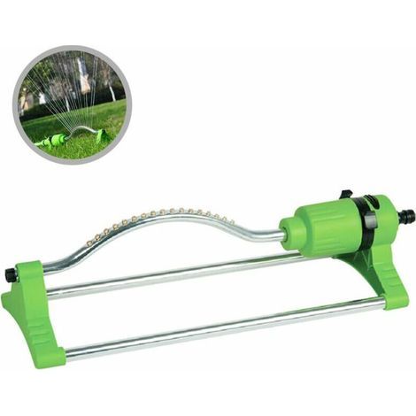 Aspersor automático oscilante con boquilla de cobre de 17 orificios, para riego de jardines, riego de flores y mantenimiento de campos ferroviarios de alta velocidad. (1/5)