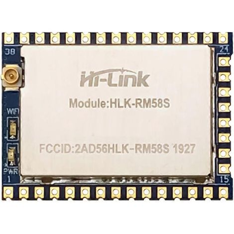 Hi-Link HLK-RM58S WLAN-Modul, kompatibel mit Android und iOS, 2,4 GHz/5 GHz + BLE 4.2 mit serieller UART-Schnittstelle und 32-Bit-RISC-Prozessor RM58S (1/5)