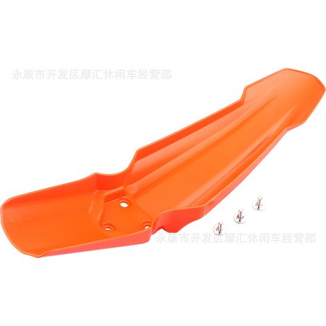 Electric off-road motorcycle compatible with Sur Ron Light Bee fender shell (orange) (1/4)