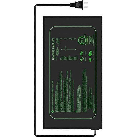 MET-zertifizierte Heizmatte für Sämlinge, wasserdichte Thermomatte mit EU-Stecker, gleichmäßige Wärme für optimale Keimung, robust und langlebig (1/5)