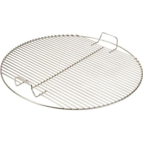 Grille de barbecue circulaire en acier inoxydable 44.5cm – Conception arrondie pour cuisson uniforme – Usage extérieur et intérieur (1/5)