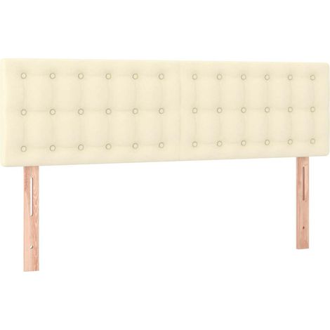 Maison Exclusive - Testiera Crema 144x5x78/88 cm in Similpelle (1/5)