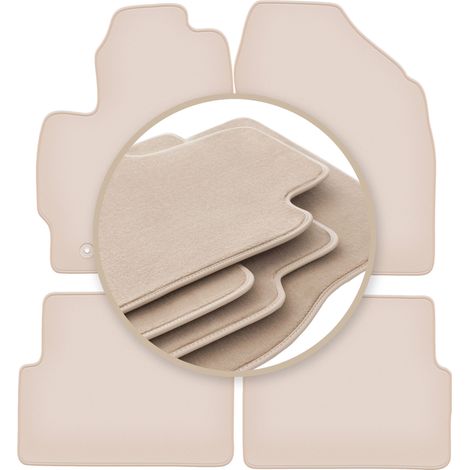 Tapis beiges PREMIUM pour : Toyota Auris I berline 2007-2012 (1/5)