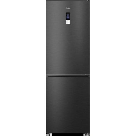 Réfrigérateur combiné - TCL - RP312BBE0 - 312 L - Classe E - 59,5 x 60 x 185 cm - Noir (1/5)