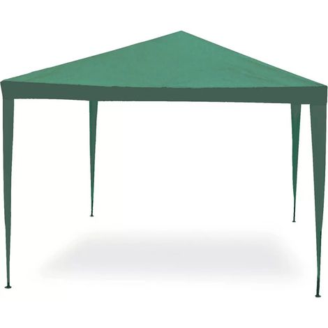 Gazebo 3x4 Verde Smontabile Richiudibile Copertura Telo per Esterno (1/3)