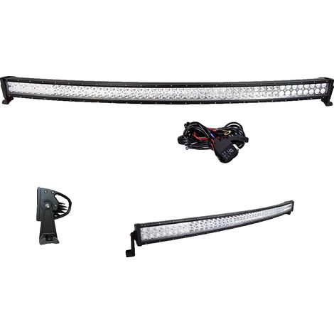 Barra luminosa, fascio luminoso combinato, impermeabile IP67, 52 pollici con cavo (1/2)