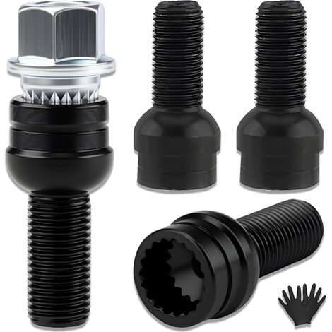 Boulon de Roue Antivol M14 x 1.5 mm - Référence 8D0601139F pour Audi et Volkswagen (1/5)