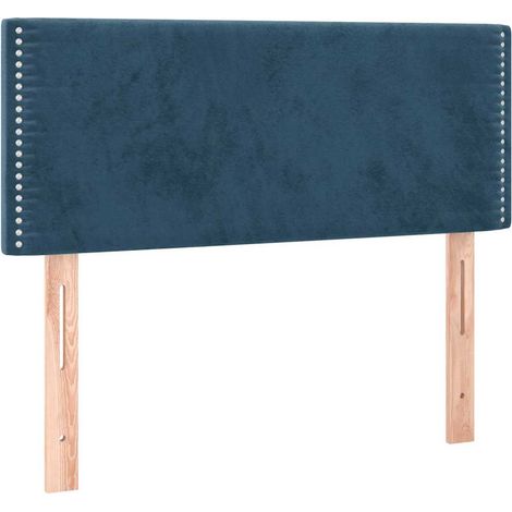 Maison Exclusive - Kopfteil Dunkelblau 100x5x78/88 cm Samt (1/5)