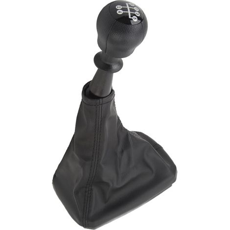 Pomello del cambio manuale nero, antiscivolo, copri avviamento ergonomico, perfettamente compatibile con CORSA C. (1/5)