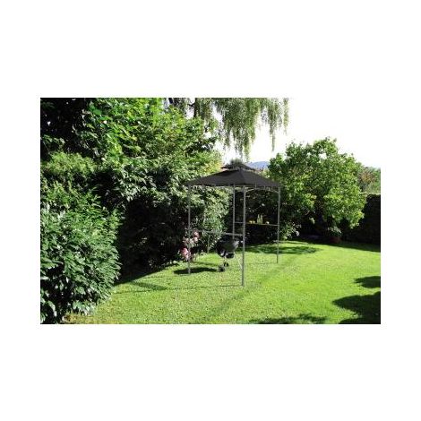 GRILLPAVILLON SMOKEY JOE 240X150X280CM, STAHLGESTELL
