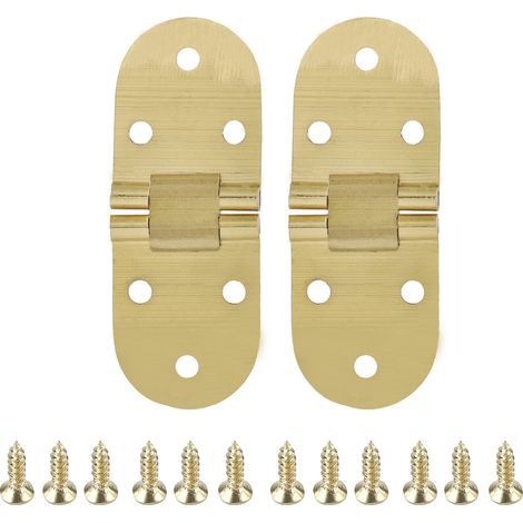 8030 mm Kupfermetall Rundkanten-Klapptisch-Möbel-Klapptablett-Scharnier (1/5)