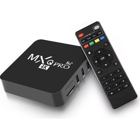 Box Smart TV Profissional - 4K Ultra HD, 4GB RAM, Wi-Fi Dual Band, HDMI/USB Compatível com TV para Streaming, Filmes e Jogos (1/5)