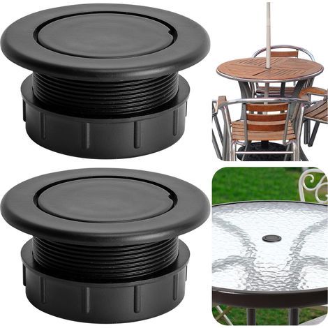 sets of covers for 5cm parasol holes and covers/seals for patio table holes (1/5)