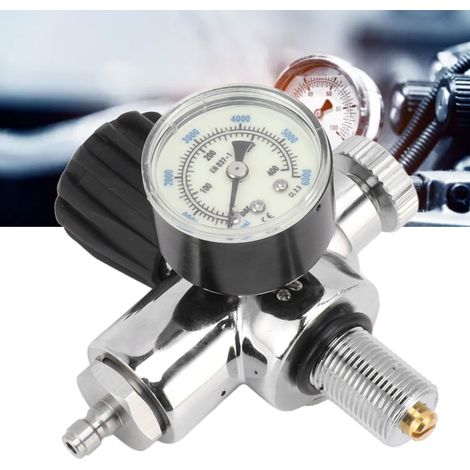Valve de gonflage pour bouteille de plongée 6000 psi/400 bar, M181,5, valve de gonflage lumineuse à double échelle pour montre de plongée (1/5)