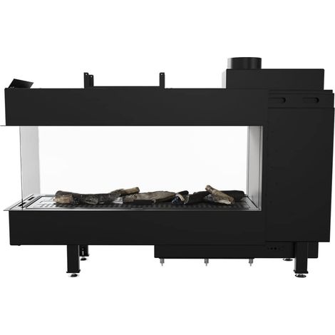 Gaskamin KRATKI LEO 100 Raumteiler Erdgas ∅ 100/150 9 kW (1/5)