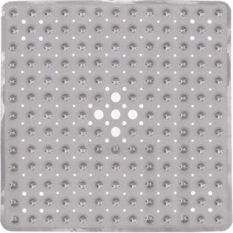 Square Non-Slip Bath Mat with Suction Cups - Durable and Stylish - Anti-Slip Shower Mat - Modern Design - Quality Suction Cups - Machine Washable and Latex-Free (1/5)