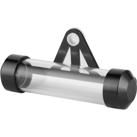 Porte-disque de taxe cylindrique universel pour moto, support de cadre noir, étui de rangement pour carte grise, tube métallique, 1 pièce (1/5)
