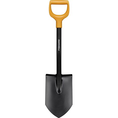 Fiskars – Bêche 1066715 – Largeur de travail 180 mm – Poignée en D – Manche métallique pour usage intensif (1/5)