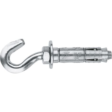 ANCORAGGIO ZAMAK ZA-GF - GANCIO FORGIATO 10 ( 25 pz.)
