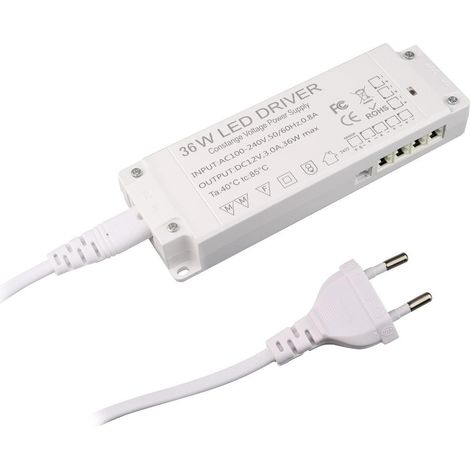 LED Netzteil 36W 12V 7Port weiss (1/2)