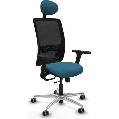 Silla de oficina piqueras y crespo Zulema negro malla (1/2)