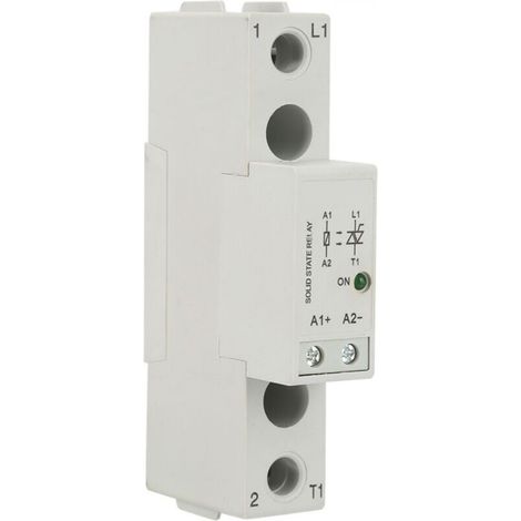 Solid State Relay, SMT48 DIN Rail Solid State Relay Board, DC-Controlled AC SSR Relay Switching Module (SMT4810) (1/5)