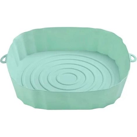 Moule A Pizza En Silicone Pour Friteuse À Air - Antiadhésif - Résistant À Haute Température - Poignées Double Oreille - 1 Pièce (1/5)