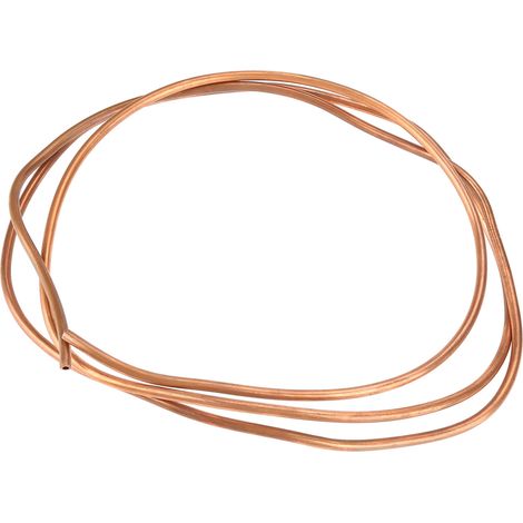 Flexibles Kupferrohr, 2 m lang, mit einem Querschnitt von 5 x 0,5 mm und einem Innendurchmesser von 4 mm. (1/5)