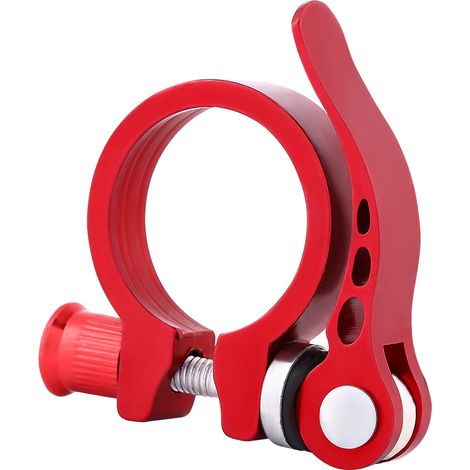 Colliers de serrage rapides pour tige de selle de VTT en alliage, 31,8 mm / 34,9 mm. (1/5)