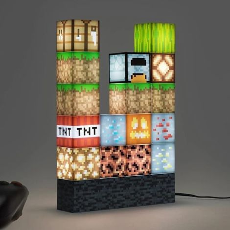 Veilleuse Minecraft Block-Connect avec alimentation USB (1/5)