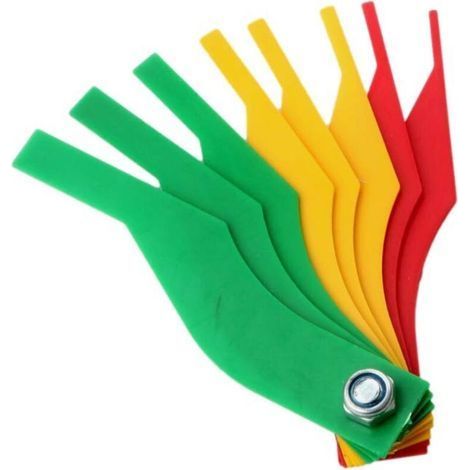 Misuratore di spessore delle pastiglie dei freni, rilevatore di usura delle pastiglie dei freni per auto, strumento di misurazione, strumento per la riparazione di autoveicoli (1/5)