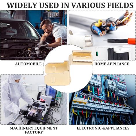 Adaptadores eléctricos multifuncionales bidireccionales de latón de 3 vías con desconexión rápida y terminaciones hembra/macho. (1/5)
