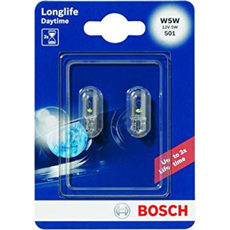 Autoscheinwerfer von Bosch W5W Longlife 2 stück 1202