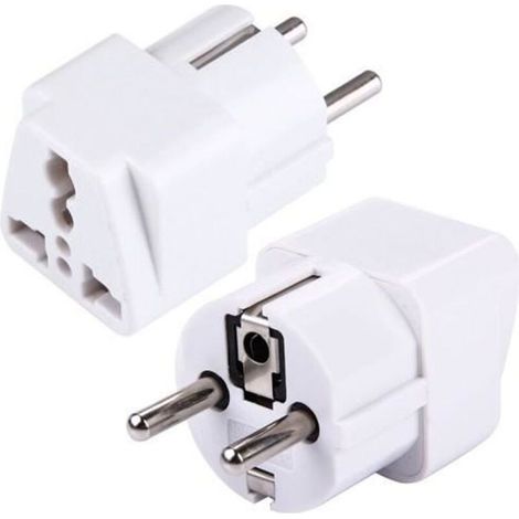 Adaptateur de voyage universel vers prise secteur electrique FR (1/3)