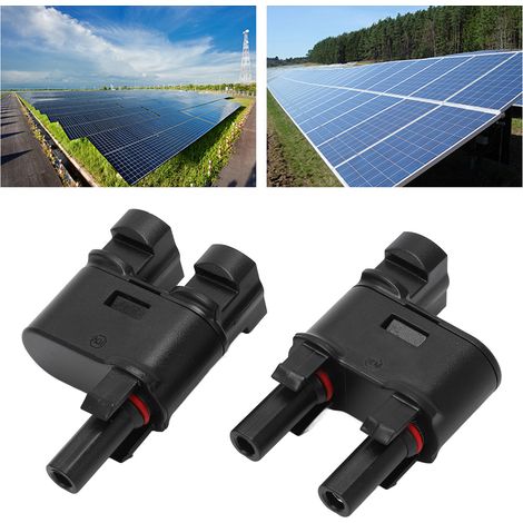 1-1500V Photovoltaikanlage, 2-in-1 T-Stecker, DC-Kabelstecker, Sammelschienenstecker für Photovoltaikmodul (1/5)