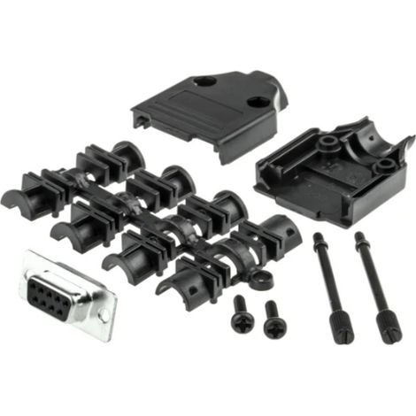 MH Connectors MHDTPPK9-DB9S-K D-SUB Buchsenleisten-Set 180 ° Polzahl: 9 Lötkelch 1 St.
