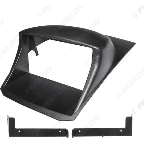 Compatible avec le cadre de mise à niveau du système de navigation des Ford Fiesta 2009-2011, panneau audio grand écran Android, style d'origine, écran de 9 pouces