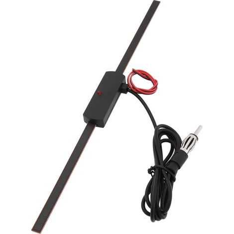Antenne Radio Automatique, Antenne Radio Automobile, Antenne Radio Extérieure Numérique Universelle 12 V Antenne D'autoradio D'amélioration à Haute Fréquence De Voiture Antenne FM Amplificateur De S (1/5)
