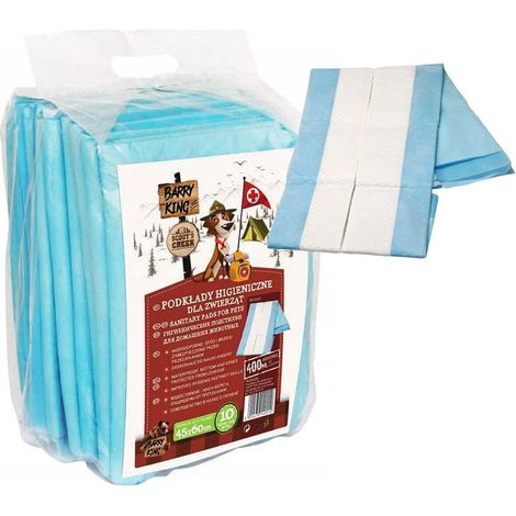 Tappetini assorbenti per cuccioli, 10 pezzi, 45x60 cm (1/3)
