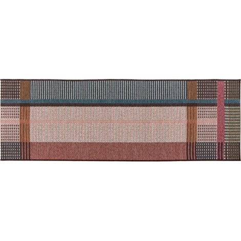 VIVARAISE - Tapis outdoor Kaël Vivaraise - Polypropylène 100% - Design multicolore contrasté (1/5)