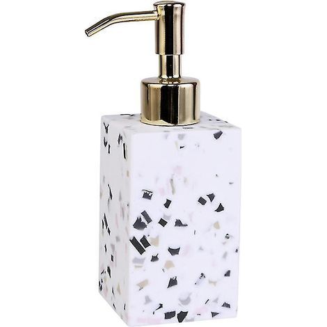 Lagerbehälter aus Terrazzo und Edelstahl (1/3)