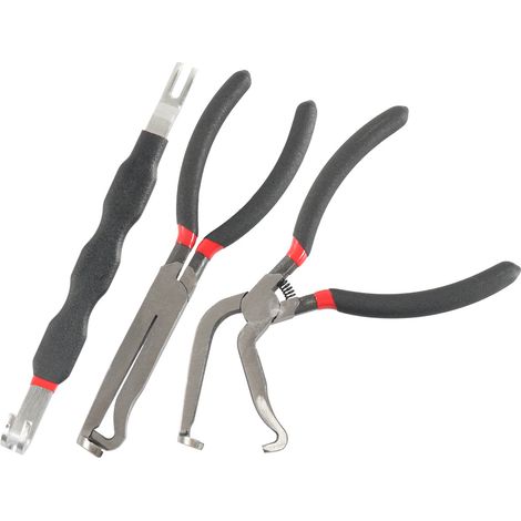 3-teiliges Set elektrischer Trennzangen 37960, 37980, 60°-Trennzange für elektrische Steckverbinder, Trennzange für elektrische Steckverbinder 13120, Werkzeug zum Entfernen von Steckverbindern, Kfz-El