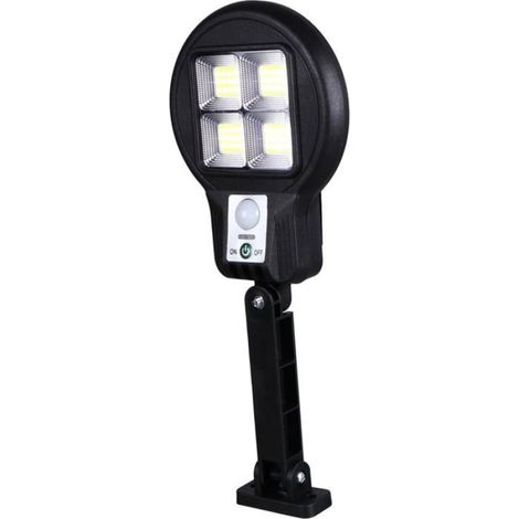 Projecteur Solaire - LED 20 W - Capteur Mouvement - Étanche IP65 - Pour Cour et Rue Extérieure - 1 Pièce (1/5)