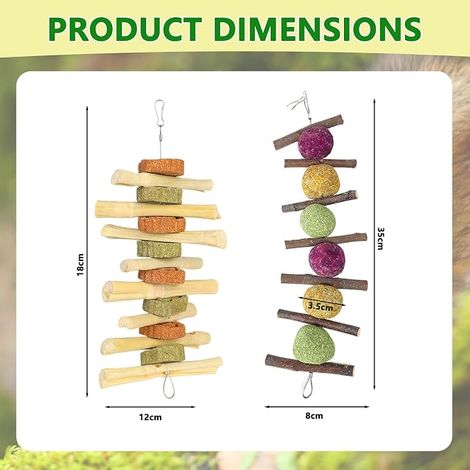 Rabbit Toy Set Carrot, Soft Bamboo and Tree (1/4)