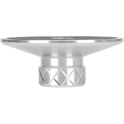 Poids stabilisateur argenté pour disques vinyles LP113, en alliage d'aluminium, compatible avec toutes les platines vinyle. (1/5)